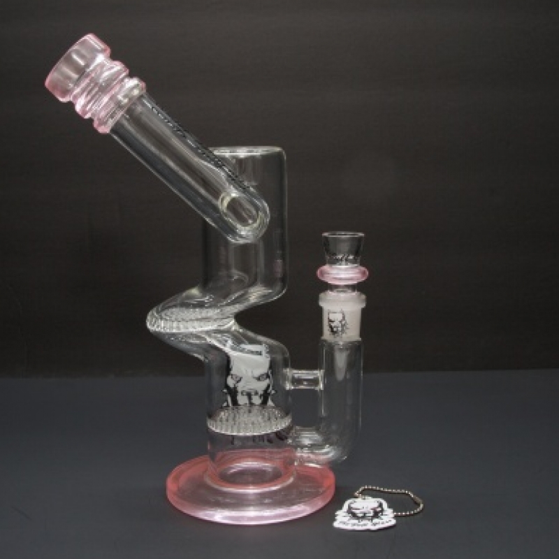 Pit Bull Lux Crystal Water Pipe, City of Vapors