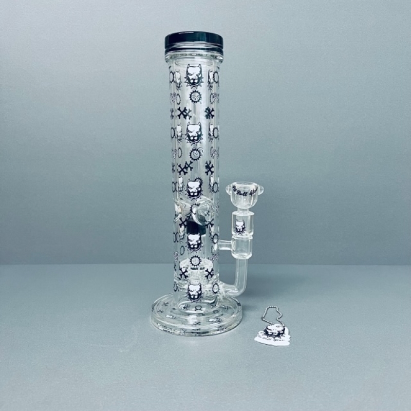 Pit Bull Lux Crystal Water Pipe, City of Vapors
