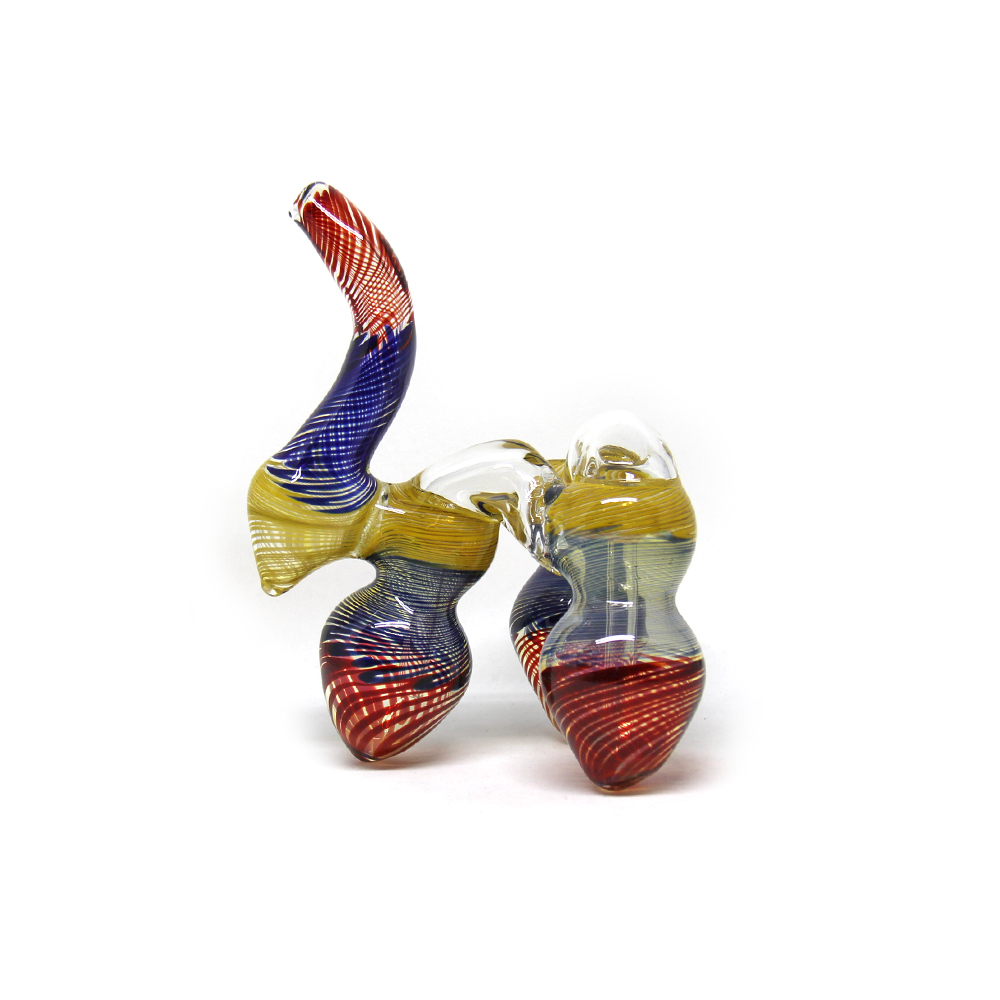 Triple Chamber Bubbler - Pit Bull Glass